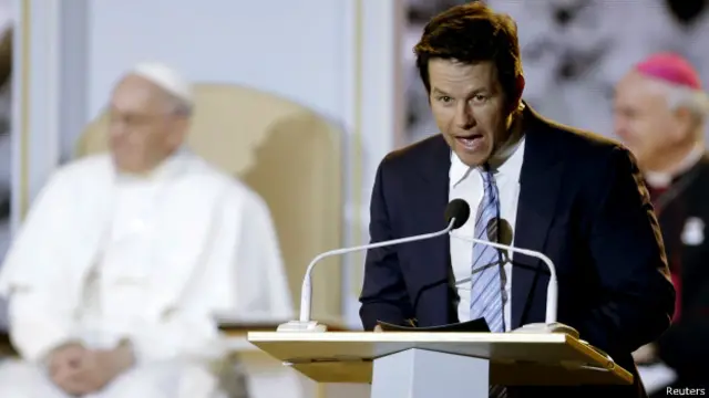 Ведущим вечера был голливудский актер Марк Уолберг