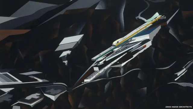 Diseño para el Peak Leisure Club en Hong Kong. Zaha Hadid Architects