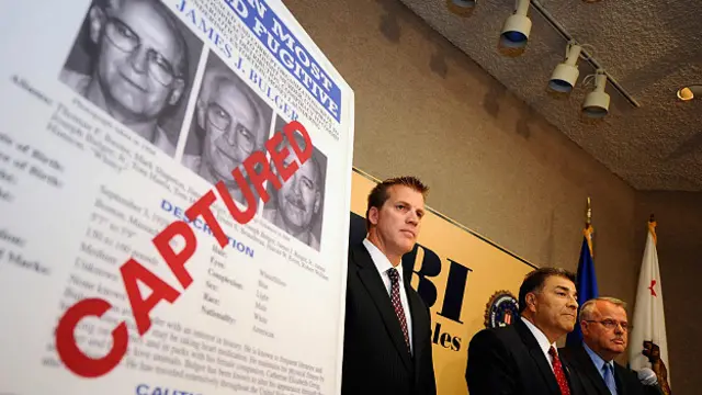 Вайті Балджера арештували у Санта Моніці в Каліфорнії у 2011 році, після того як він 16 років перебував у розшуку