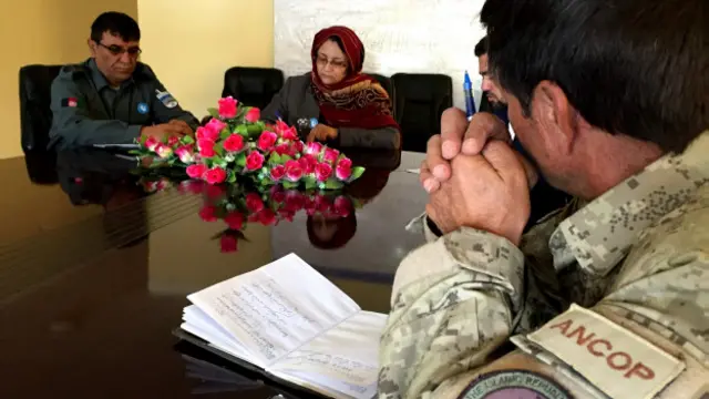 جلسه امنیتی بیشتر از درگیری نیروهای افغان با مخالفان مسلح دولت عمدتا در ولسوالی های پسابند و چارسده غور حکایت دارد