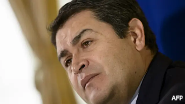 Juan Orlando Hernández, presidente de Honduras
