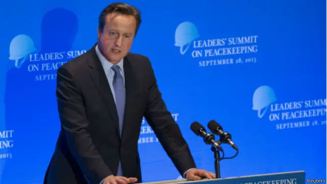 ब्रिटेन के प्रधानमंत्री डेविड कैमरन