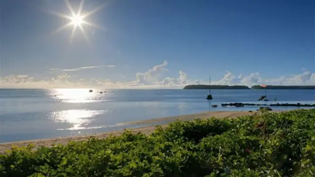 समुद्र, सूर्य