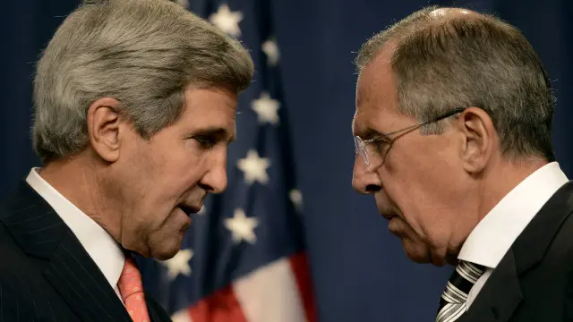 وزرائے خارجہ کی گفتگو کے دوران شام کی فضائی حدود میں کسی ناخوشگوار واقعے سے بچنے کا معاملہ زیرِ بحث رہا