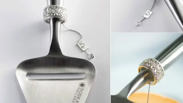 cortadora de queso con diamantes