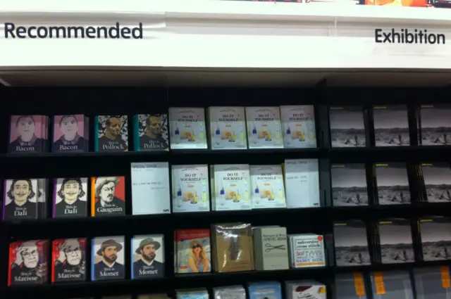 Книжный магазин в Tate Modern