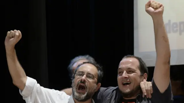 Los líderes de la CUP proponen salir de la UE y el euro y mirar a otros países más cercanos ideológicamente.