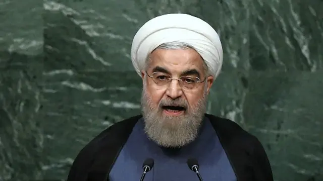 اظهارات روحانی در مورد تمایل به حل بحرانهای منطقه ای و حمایت از دموکراسی در سوریه توسط عربستان رد شده است