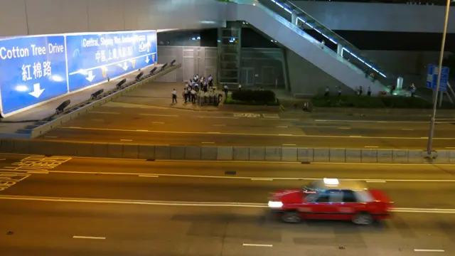 晚间的夏慤道（28/9/2015）