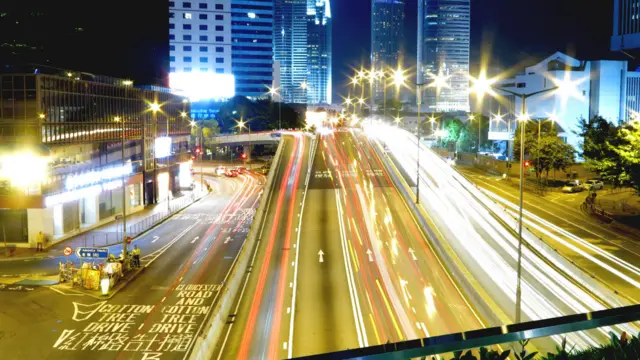 晚间的夏慤道（28/9/2015）