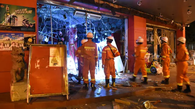 柳城連環爆炸案已導致多人死傷。