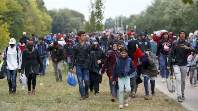 यूरोप में सीरियाई शरणार्थी