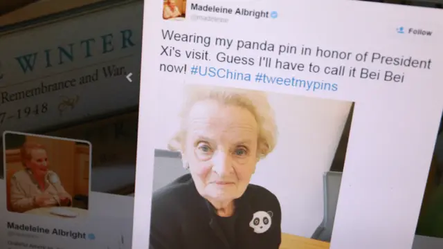 美國前國務卿奧爾布賴特