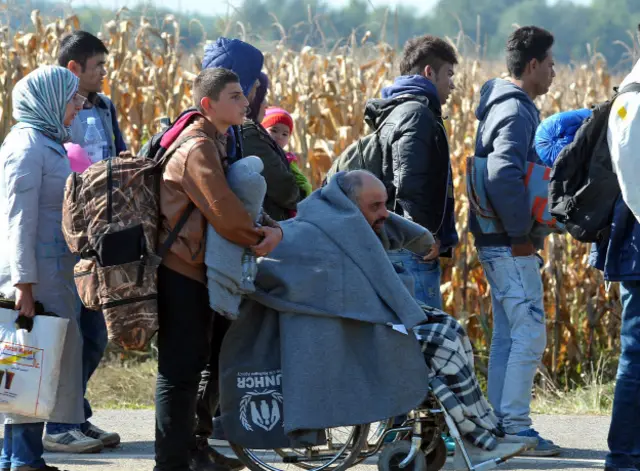 Беженцы на территории ЕС