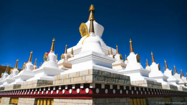 稻城佛塔(圖片來源:Anan Charoenkal/Getty)