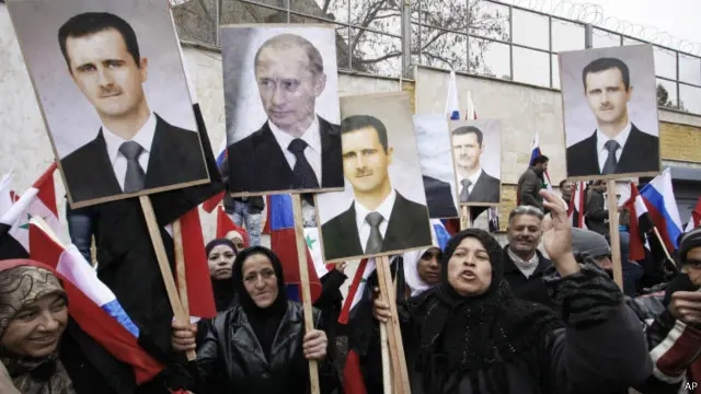 Presiden Rusia Vladimir Putin mengatakan adalah 'kesalahan besar' jika tidak bekerja sama dengan Presiden Suriah Al-Assad.