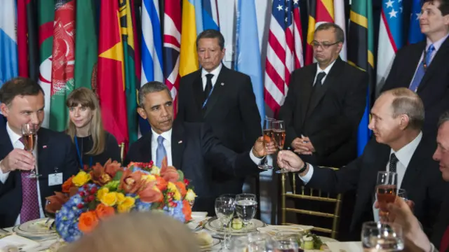 Обама и Путин