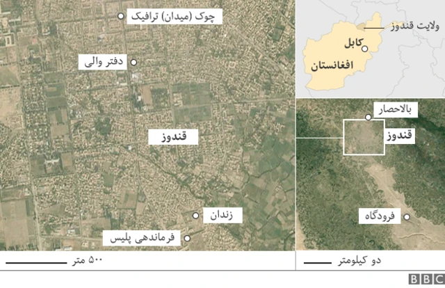 مناطقی که بیشتر درگیری در آنجا اتفاق افتاده است