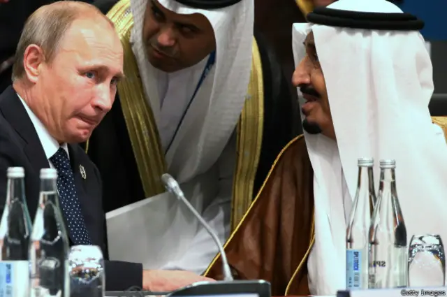 Путин, Салман