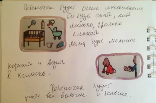 Cоциальная история для ребенка-аутиста в виде книги с картинками