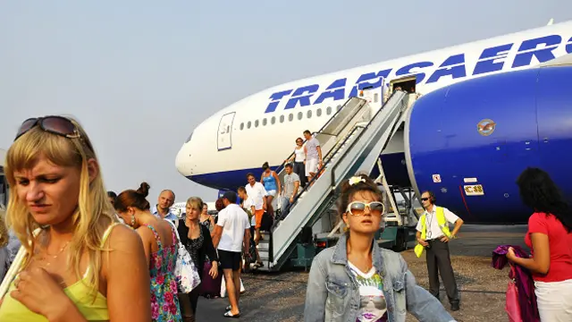 Пассажиры "Трансаэро"