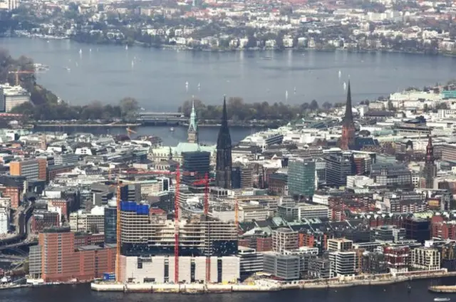 Панорама Гамбурга