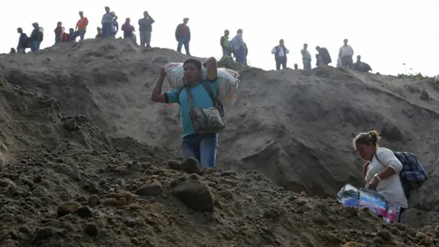 Deslave en Guateamala