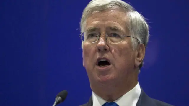 مایکل فالون گفته است که حملات هوایی روسیه غیرنظامیان را هدف قرار داده است