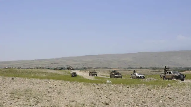 شماری از ولسوالیهای ولایت بدخشان در یک سال گذشته میان نیروهای امنیتی افغان و گروه طالبان دست به دست شدهاست