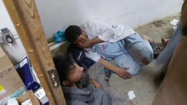 د بې پولې ډاکټرانو سازمان یا MSF وايي، کندوز کې هوايي برید د دوی ۱۲ کار کوونکي او اوه ولسي وګړي وژلي
