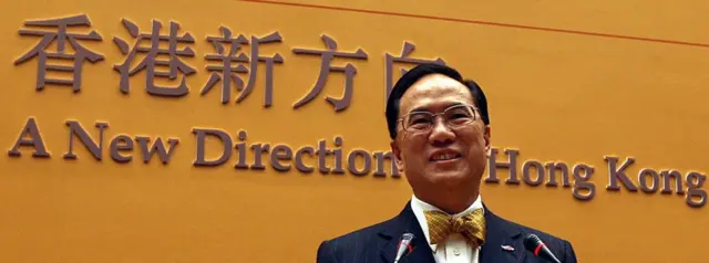 曾荫权发表施政报告(10/10/2007)