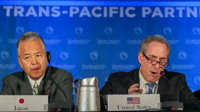 Kemitraan Trans-Pasifik melibatkan 12 negara, termasuk Jepang dan Amerika Serikat.