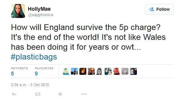 Komentar kantong plastik