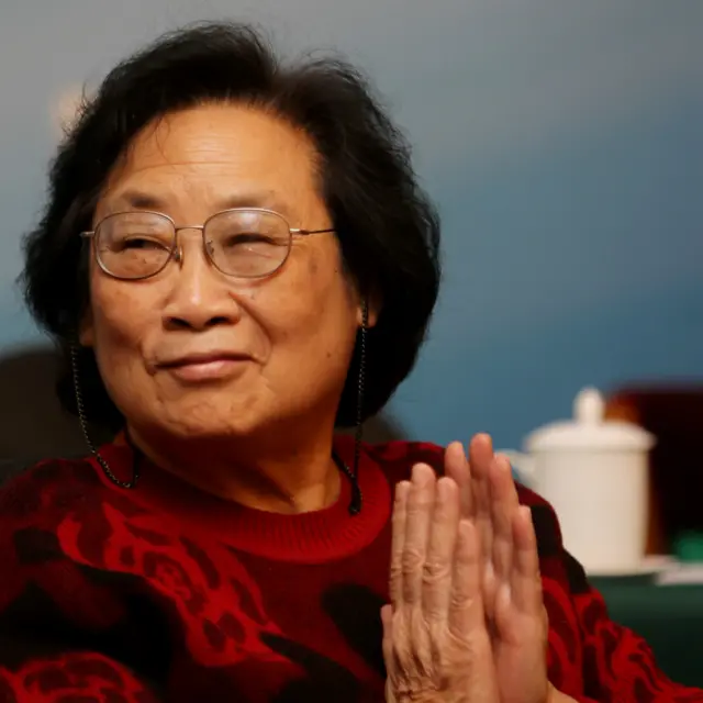 中国中医科学院药学家屠呦呦