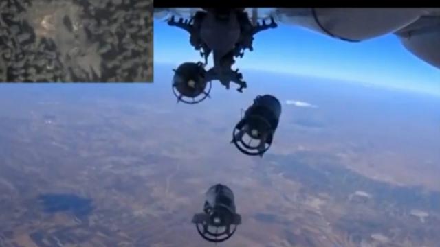 Российские авиаудары в Сирии