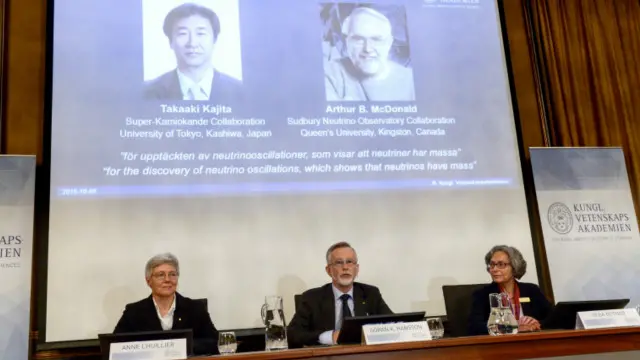 Takaaki Kajita dan Arthur McDonald