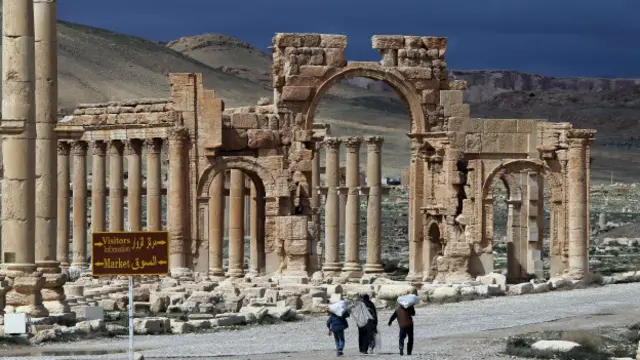 Триумфальная арка в Пальмире