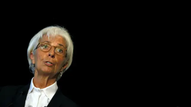 Direktur utama IMF Christine Lagarde mengatakan, pertumbuhan ekonomi di Cina pada 2015 hanya 6,8%.
