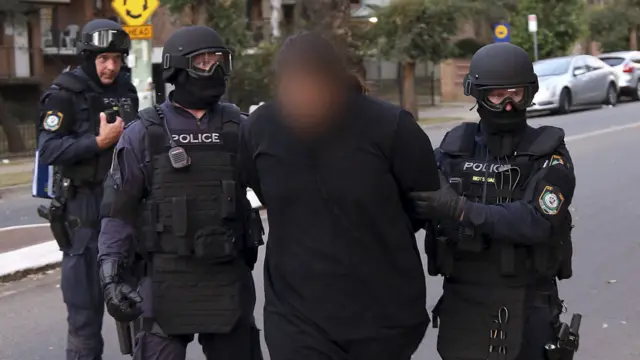 澳洲警方在悉尼逮捕一名男子