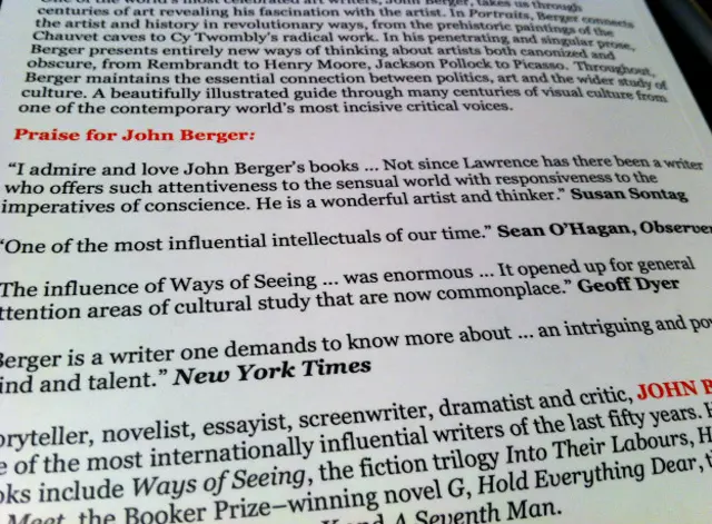 Хвала Берджеру