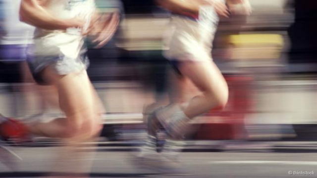 跑步爱好者长时间锻炼后也会获得快感，但大脑里究竟发生了什么事情？(图片来源：Thinkstock)