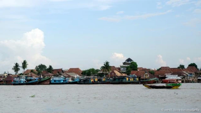 印尼南蘇門答臘省巴鄰旁（圖片來源：Barry Kusuma/Getty)