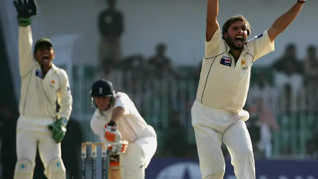 شاہد آفریدی اس میچ میں کافی کرگر ثابت ہوئے تھے