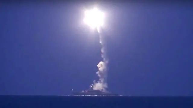 ကက်စပီယံ ပင်လယ်ထဲကနေ ဒုံးကျည် ၂၆ စင်း လှမ်းပစ်ခဲ့တယ်လို့ ရုရှား ပြော။