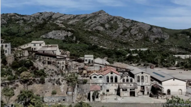 සාදිනියා වල ඇති ආකරයක පින්තුරයකුයි මේ දැක්වෙන්නේ.