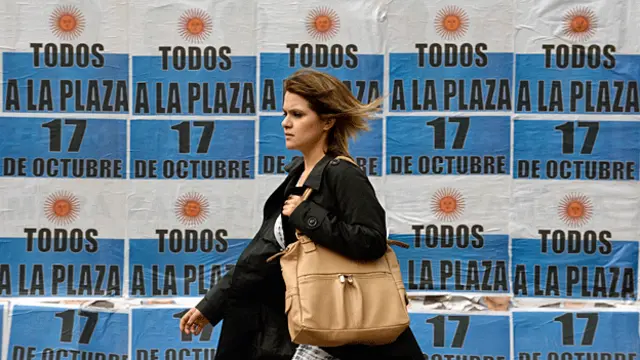 El 17 de octubre de cada año los peronistas celebran el Día de la Lealtad, su fecha fundacional. En 2015, el peronismo cumple 70 años. Foto: AFP