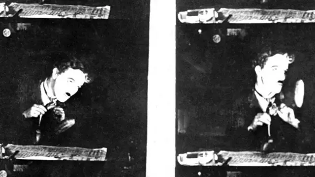 Charlie Chaplin en El Gran Dictador