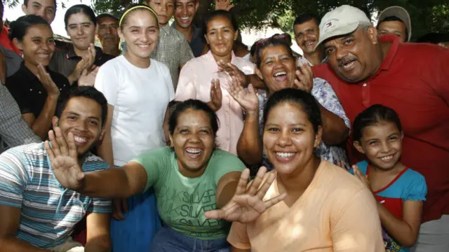 Miembros del grupo "El cuerpo místico de Cristo"