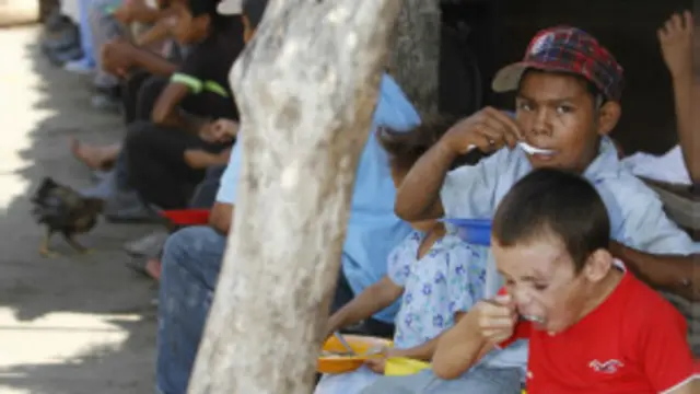 Menores del grupo "El cuerpo místico de Cristo"