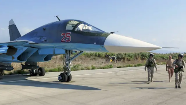 俄罗斯苏-34战机